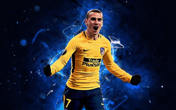 Antoine Griezmann from Atletico Madrid