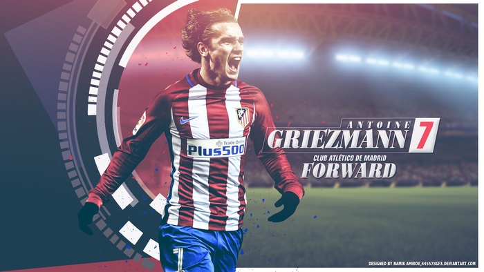 Antoine Griezmann from Club Atlético de Madrid