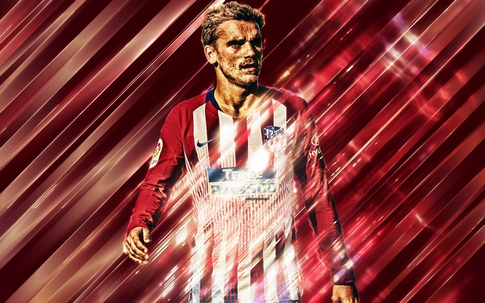 Antoine Griezmann from Atletico Madrid