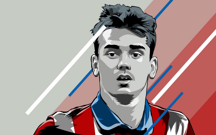 Antoine Griezmann portrait