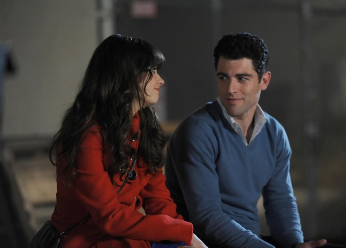 Zooey Deschanel and Max Greenfield