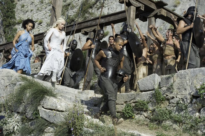 Daenerys Targaryen and Missandei in Meereen