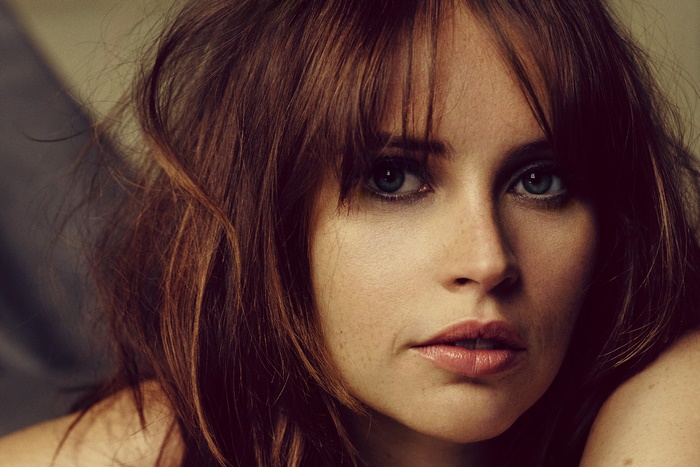 Felicity Jones close-up portrait