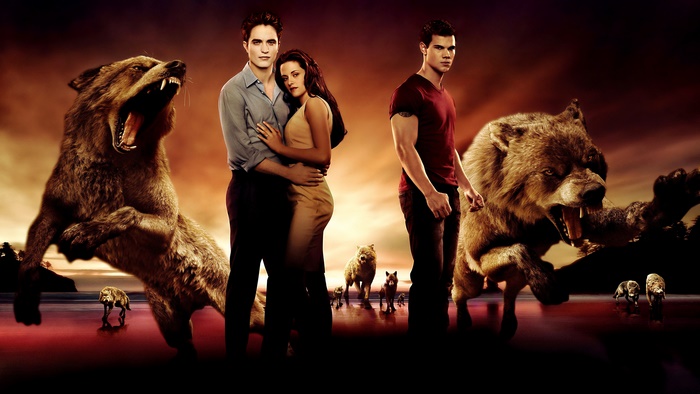 Twilight Saga: Eclipse - Edward, Bella, Jacob, and Werewolves