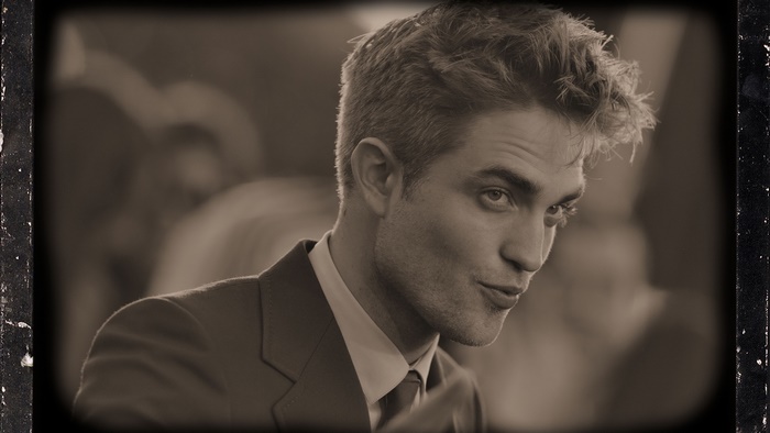 Robert Pattinson in a suit