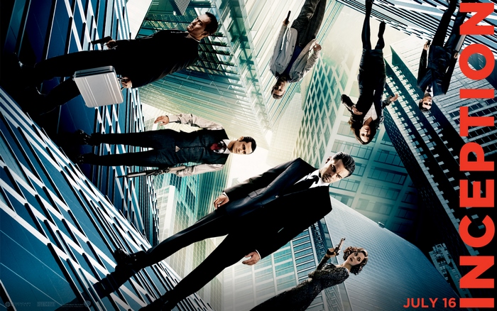 Inception movie poster with Joseph Gordon-Levitt
