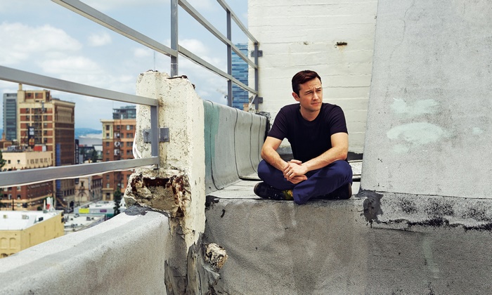 Joseph Gordon-Levitt on a rooftop