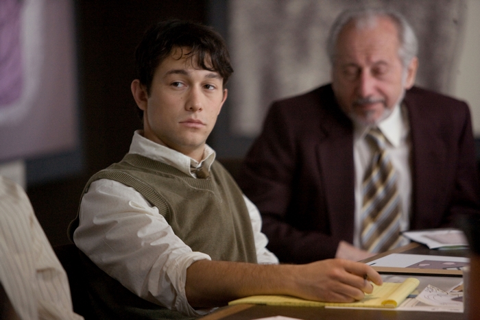 Joseph Gordon-Levitt in a Meeting