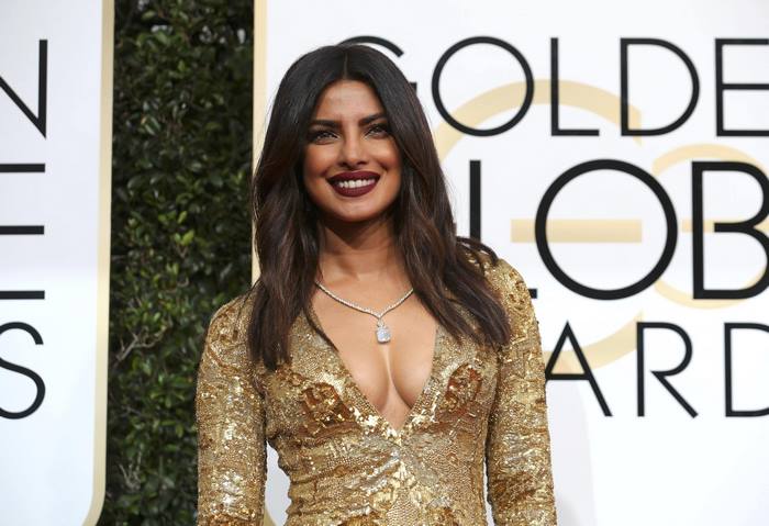 Priyanka Chopra at the Golden Globe Awards