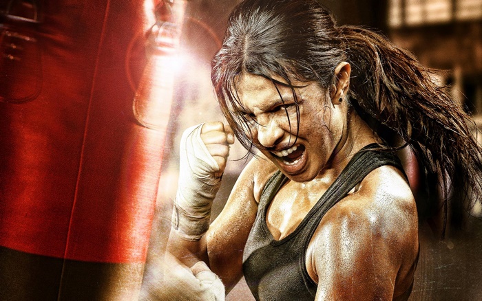 Priyanka Chopra boxing