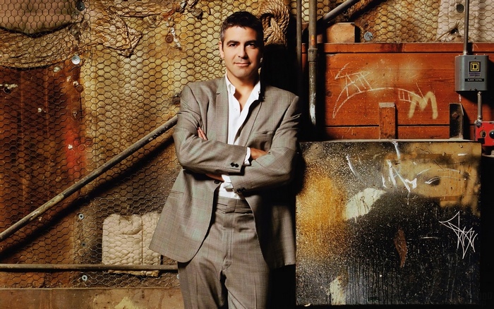 George Clooney in a Suit