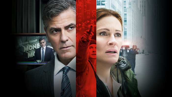 George Clooney and Julia Roberts in Money Monster