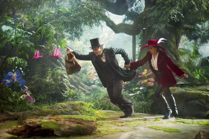 James Franco in a fantasy forest