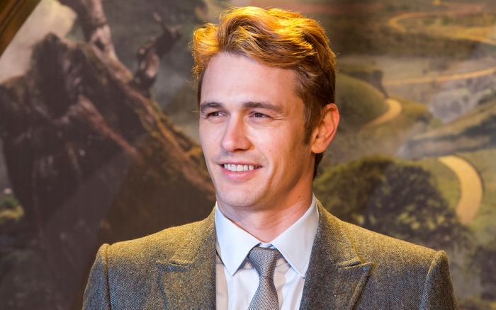 James Franco in a suit