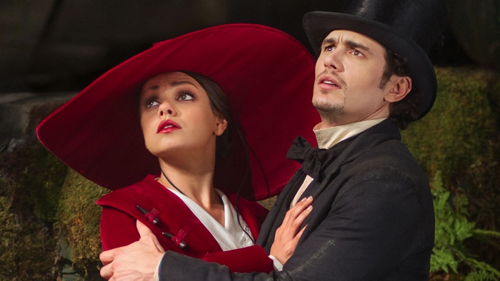 Oz The Great and Powerful: James Franco and Mila Kunis