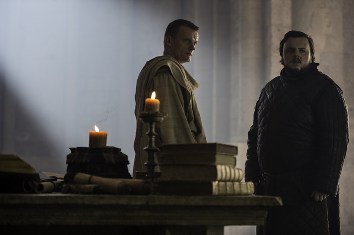 Samwell Tarly and Maester Aemon from Game of Thrones