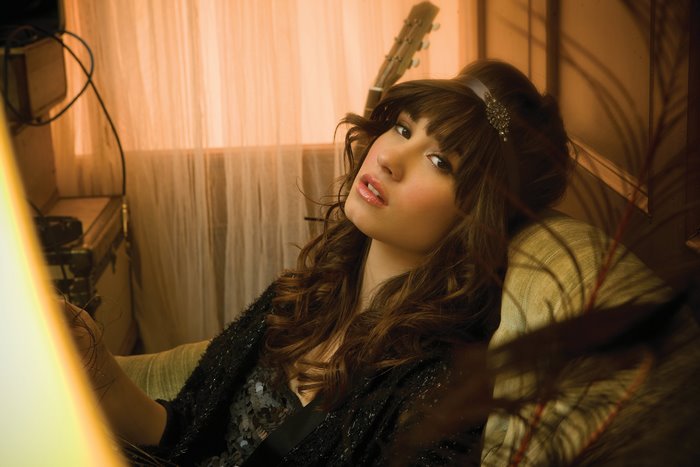Demi Lovato with Guitar