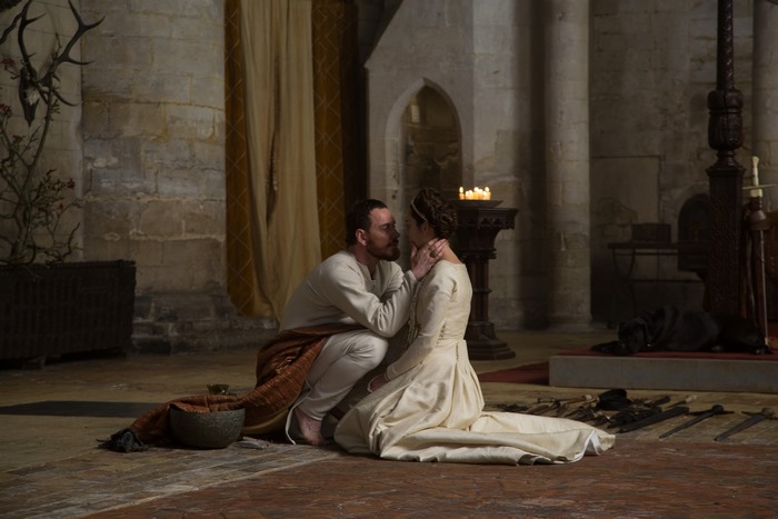 Michael Fassbender and Marion Cotillard in Macbeth