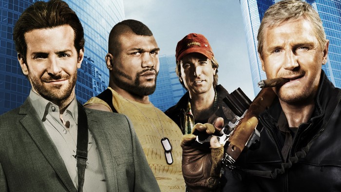 The A-Team: Bradley Cooper, Quinton Jackson, Sharlto Copley, Liam Neeson