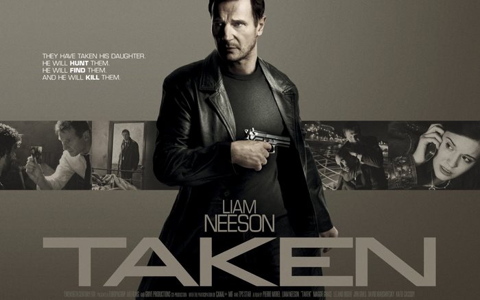 Taken Liam Neeson Movie Poster