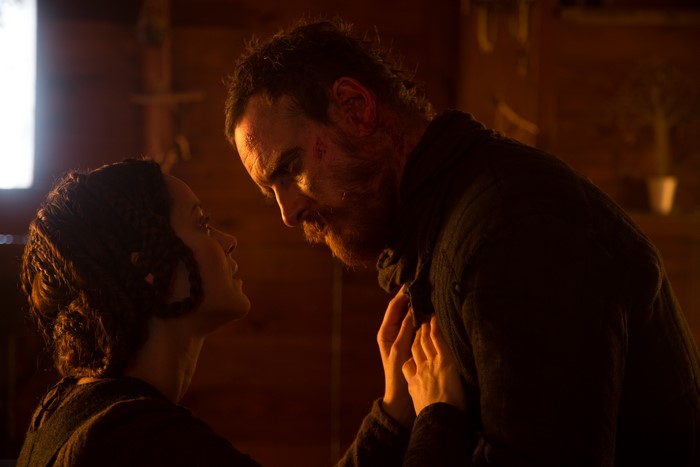 Michael Fassbender in a scene