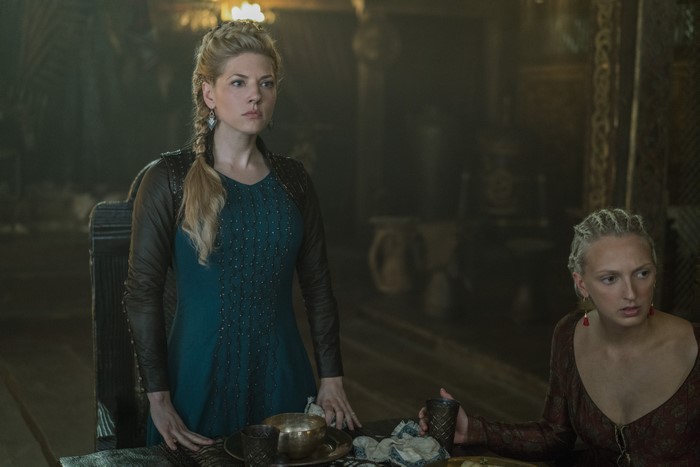 Lagertha and Torvi from Vikings