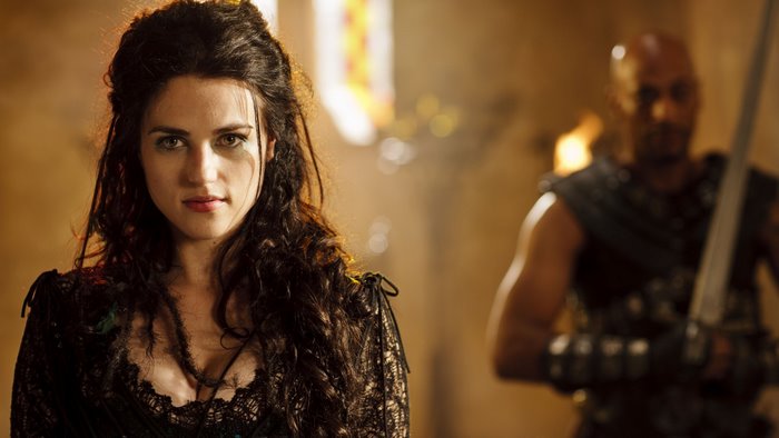 Katie McGrath in Costume