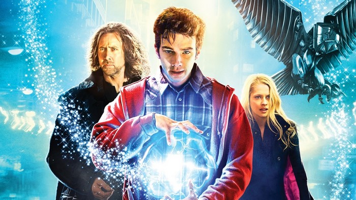 Nicolas Cage and actors from The Sorcerer's Apprentice