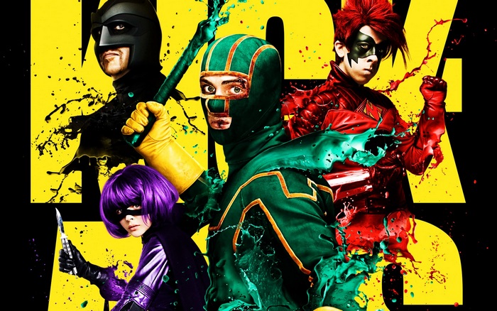 Kick-Ass and Hit-Girl from Kick-Ass