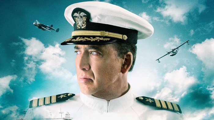 Nicolas Cage as a Navy Officer