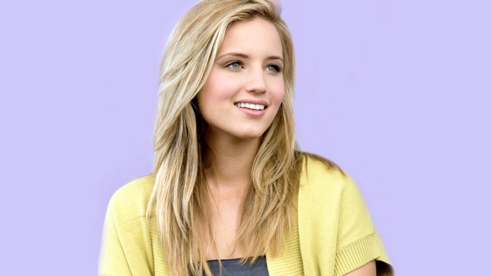 Dianna Agron smiling