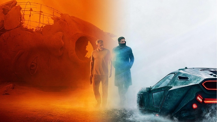 Harrison Ford and Ryan Gosling in Blade Runner 2049