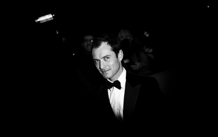 Jude Law in a tuxedo