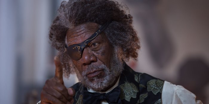Morgan Freeman as a pirate