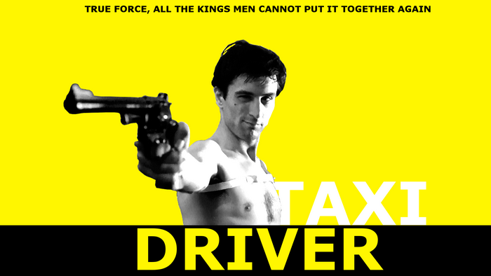Taxi Driver Robert De Niro with Gun