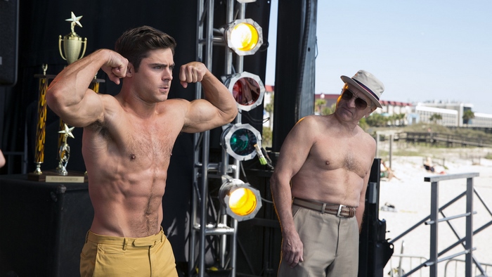 Zac Efron and Robert De Niro on Stage