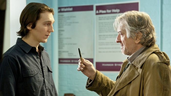 Robert De Niro and Paul Dano in a scene