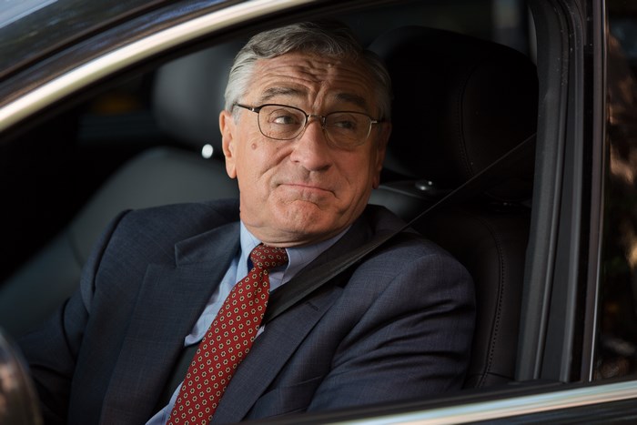 Robert De Niro in a Car