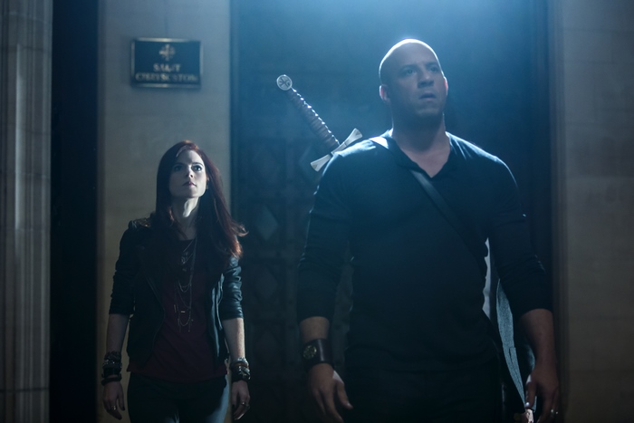 Kaulder and Chloe from The Last Witch Hunter