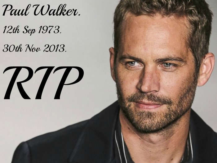 Paul Walker RIP