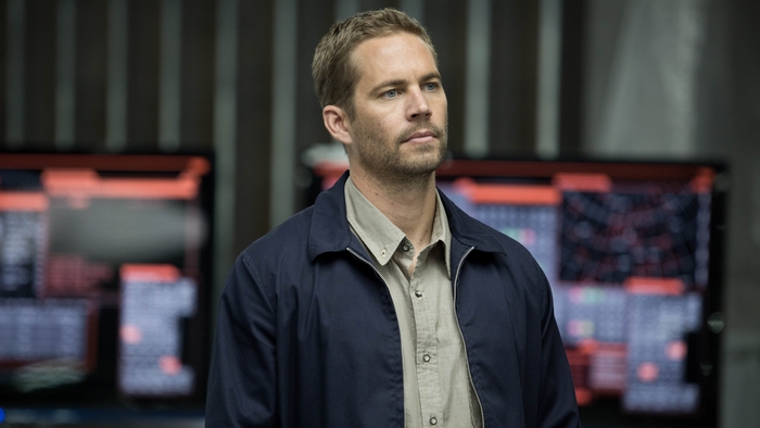 Paul Walker in a dark jacket