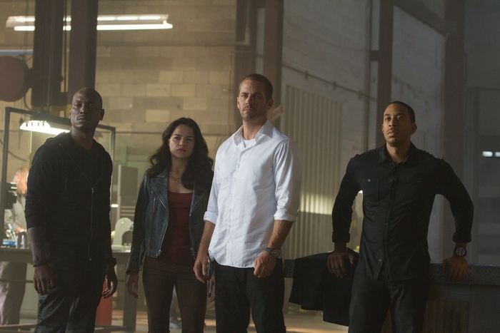 Paul Walker and cast from Fast & Furious