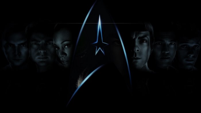 Star Trek characters with Starfleet insignia