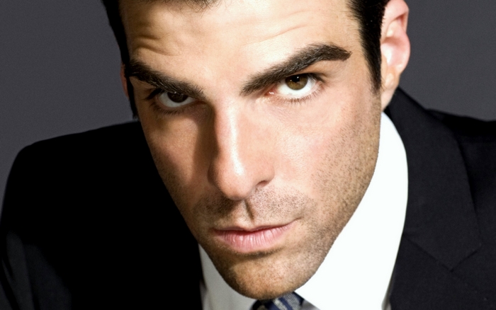 Zachary Quinto close-up portrait