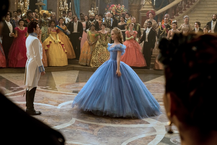 Cinderella and Prince Charming at a Ball