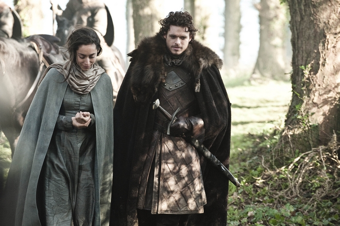 Robb Stark and Talisa Stark from Game of Thrones