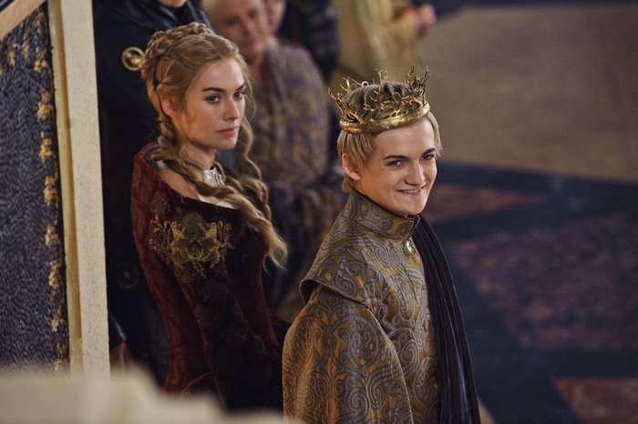 Joffrey Baratheon and Cersei Lannister from Game of Thrones