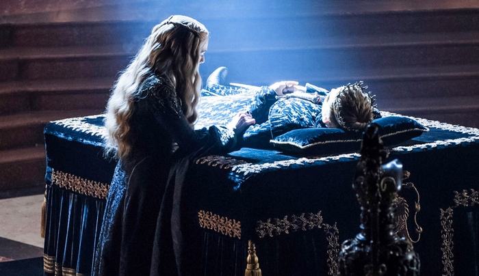 Cersei Lannister and Joffrey Baratheon from Game of Thrones