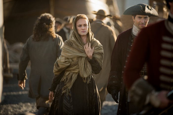 Hannah New in historical costume