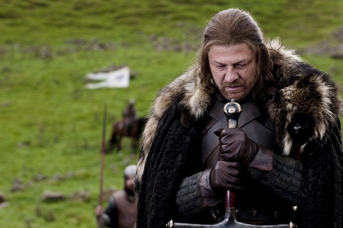 Sean Bean as Ned Stark from Game of Thrones
